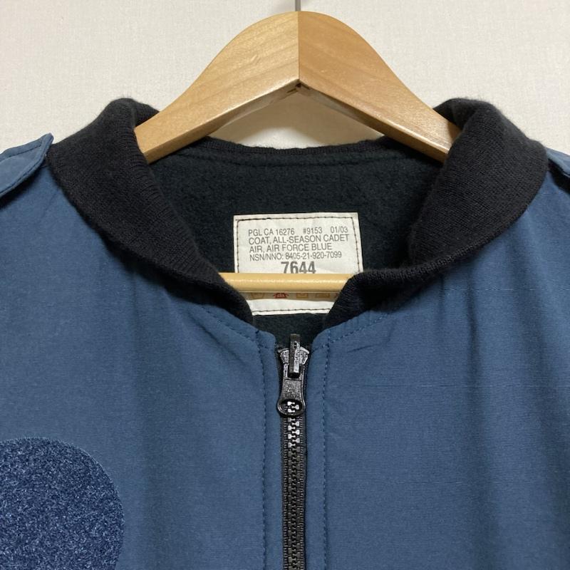 ミリタリー ミリタリー ジャケット、上着 ジャケット、ブレザー カナダ軍 フリース ミリタリージャケット ブルゾン 7644 / 8405-21-920-7099 ワンポイント X 刺繍 黒 / ブラック / black メンズ USED 古着 中古 50102340