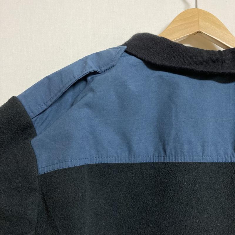 ミリタリー ミリタリー ジャケット、上着 ジャケット、ブレザー カナダ軍 フリース ミリタリージャケット ブルゾン 7644 / 8405-21-920-7099 ワンポイント X 刺繍 黒 / ブラック / black メンズ USED 古着 中古 50102340