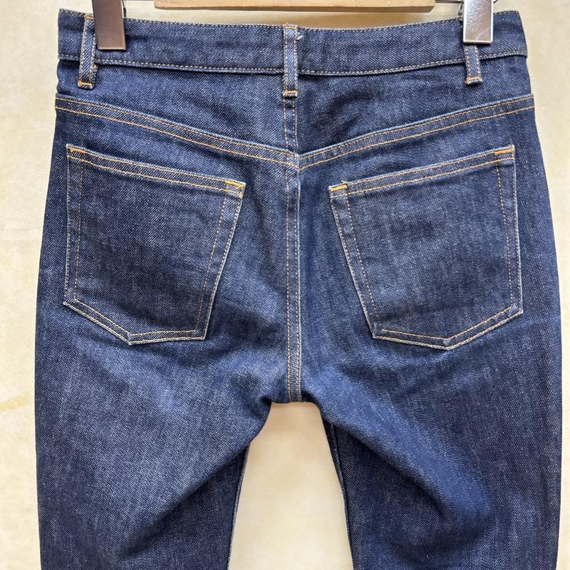 アーペーセー A.P.C. パンツ デニム、ジーンズ ハイスタンダード スリム テーパード ストレッチ デニム - 紺 / ネイビー / navy レディース USED 古着 中古 50102713