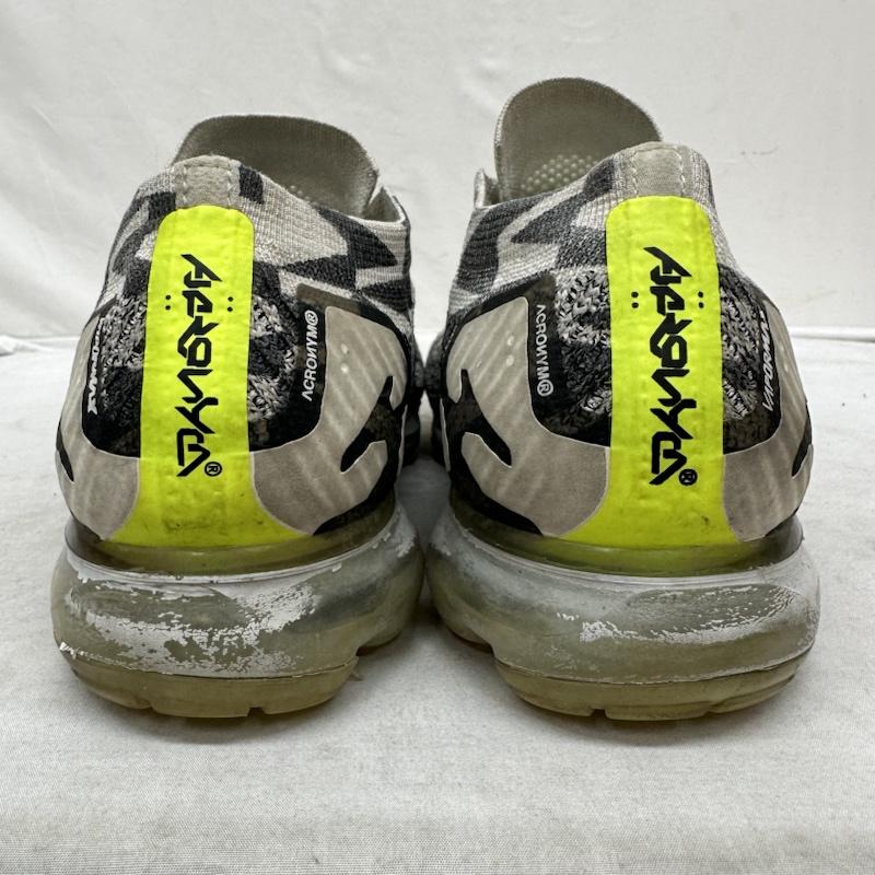 ナイキ NIKE スニーカー スニーカー ACRONYM アクロニウム AQ0996-001 AIR VAPORMAX FK MOC 2 スニーカー 26.5cm 白 / ホワイト / white X 黒 / ブラック / black メンズ USED 古着 中古 50103293