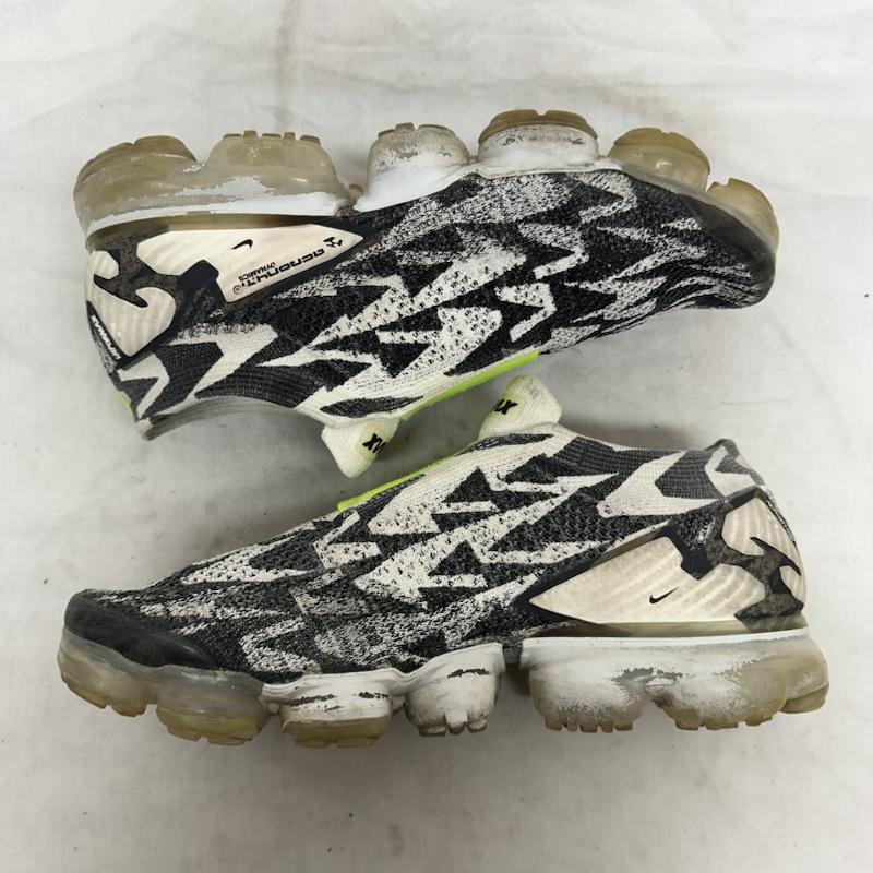 ナイキ NIKE スニーカー スニーカー ACRONYM アクロニウム AQ0996-001 AIR VAPORMAX FK MOC 2 スニーカー 26.5cm 白 / ホワイト / white X 黒 / ブラック / black メンズ USED 古着 中古 50103293