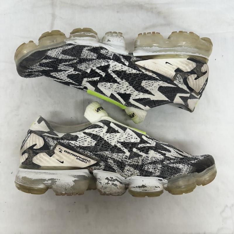 ナイキ NIKE スニーカー スニーカー ACRONYM アクロニウム AQ0996-001 AIR VAPORMAX FK MOC 2 スニーカー 26.5cm 白 / ホワイト / white X 黒 / ブラック / black メンズ USED 古着 中古 50103293