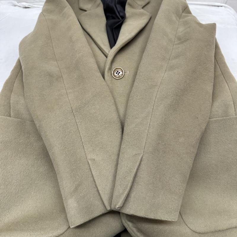エヌハリウッド N.HOOLYWOOD コート コート一般 ウール チェスターコート 132-C004. 36 ベージュ / ベージュ / beige メンズ USED 古着 中古 50103851