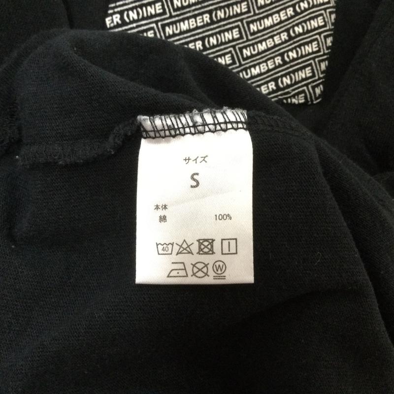 ナンバーナイン NUMBER (N)INE Tシャツ 半袖 ロゴプリントポケット 半袖Tシャツ S ロゴ、文字 黒 / ブラック / black メンズ USED 古着 中古 50104396
