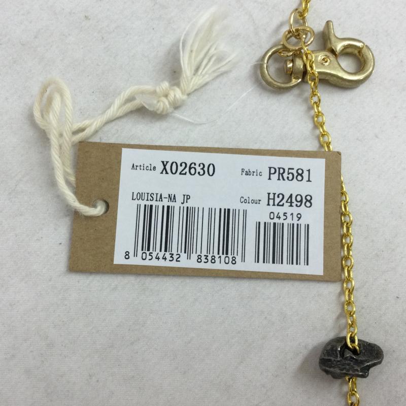 ディーゼル DIESEL キーホルダー キーホルダー メタル チェーン アクセサリー バッグチャーム キーホルダー LOUISIA-NA X02630 PR581 - 金 / ゴールド / gold color メンズ USED 古着 中古 50104522
