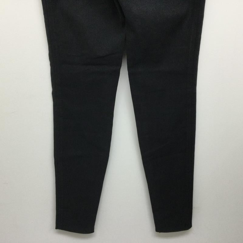 グッチ GUCCI パンツ スラックス 腰パイピングテープ付き ストレッチ スキニーパンツ 裾ジップ サイズ40 L 無地 黒 / ブラック / black レディース USED 古着 中古 50104786