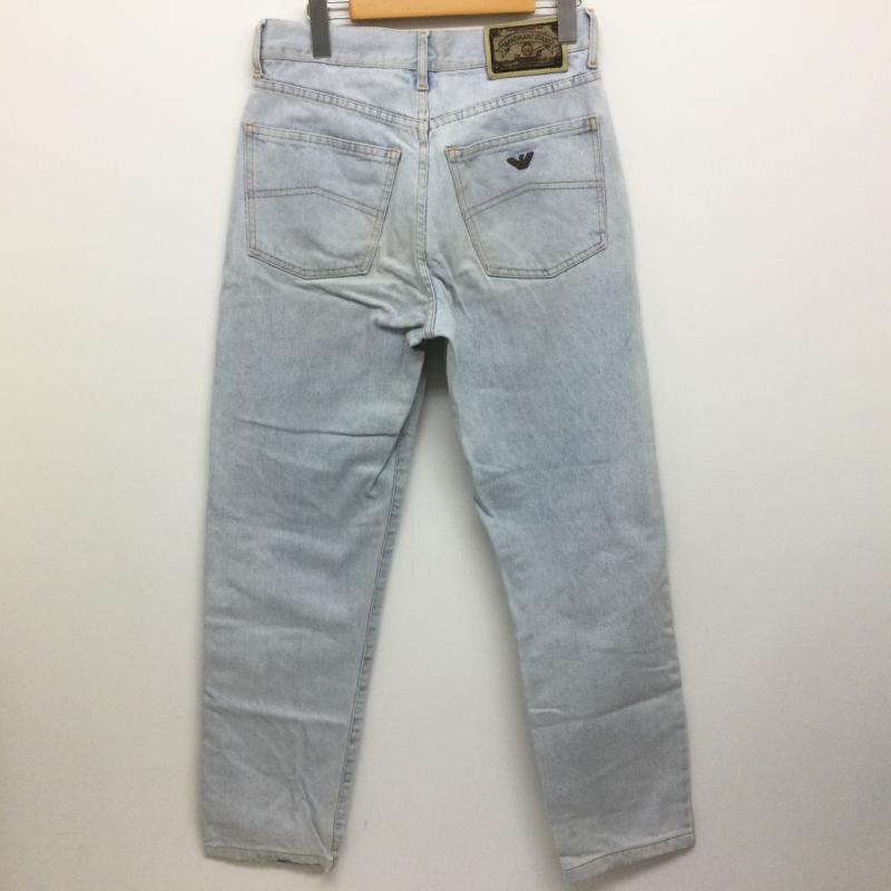 アルマーニ ジーンズ ARMANI JEANS パンツ デニム、ジーンズ イタリア製 イーグルバッチ ビンテージ ジーンズ  90s デニムパンツ 31インチ 無地 インディゴ / インディゴ / Indigo メンズ USED 古着 中古 50105108