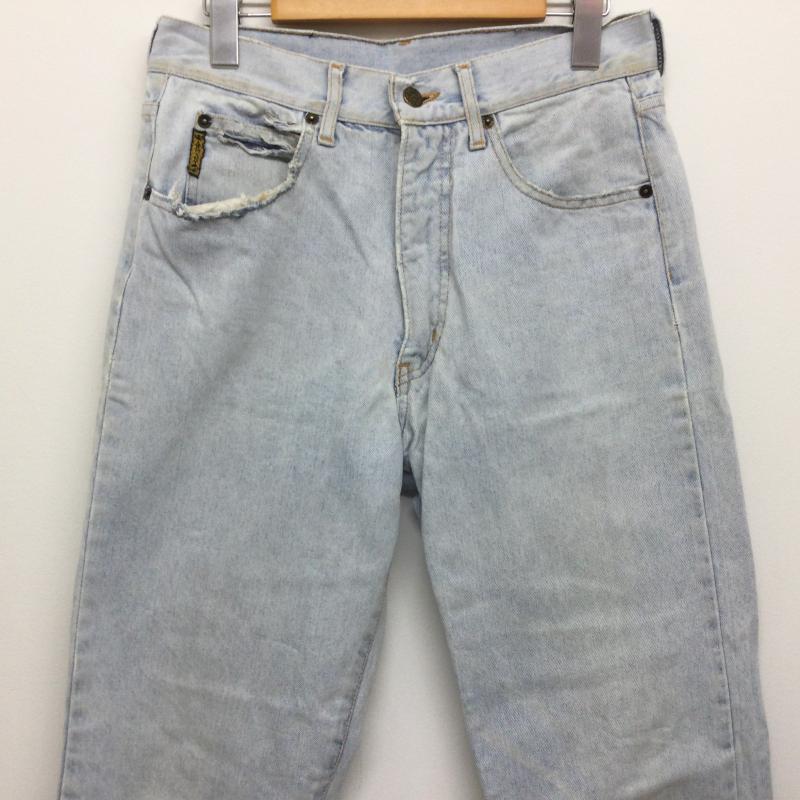 アルマーニ ジーンズ ARMANI JEANS パンツ デニム、ジーンズ イタリア製 イーグルバッチ ビンテージ ジーンズ  90s デニムパンツ 31インチ 無地 インディゴ / インディゴ / Indigo メンズ USED 古着 中古 50105108