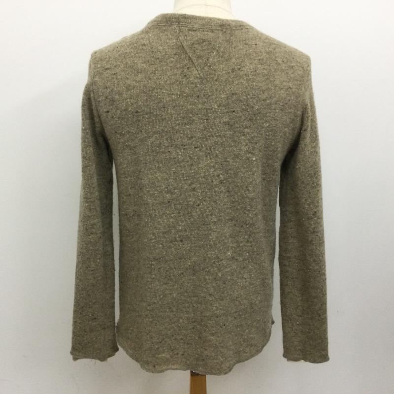 レミ レリーフ REMI RELIEF ニット、セーター 長袖 レイヤード ウールニットセーター S 無地 ベージュ / ベージュ / beige メンズ USED 古着 中古 50105403