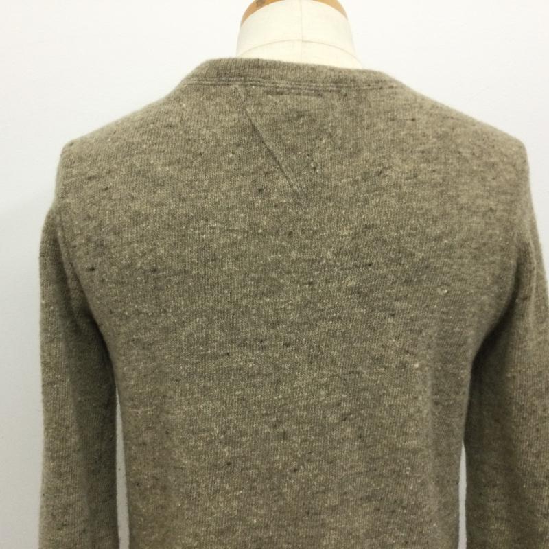 レミ レリーフ REMI RELIEF ニット、セーター 長袖 レイヤード ウールニットセーター S 無地 ベージュ / ベージュ / beige メンズ USED 古着 中古 50105403