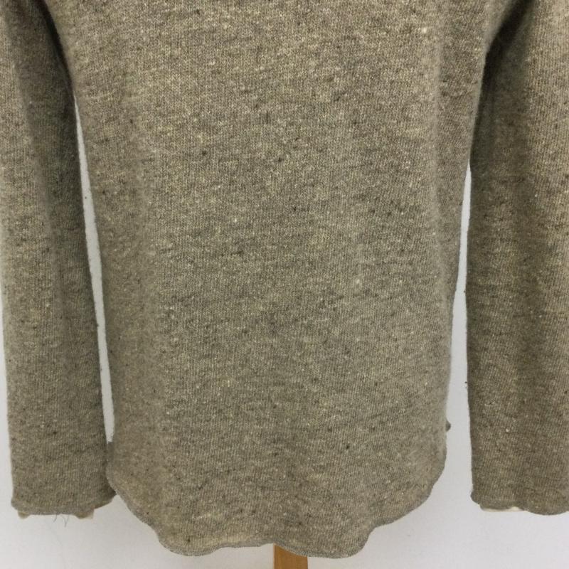 レミ レリーフ REMI RELIEF ニット、セーター 長袖 レイヤード ウールニットセーター S 無地 ベージュ / ベージュ / beige メンズ USED 古着 中古 50105403