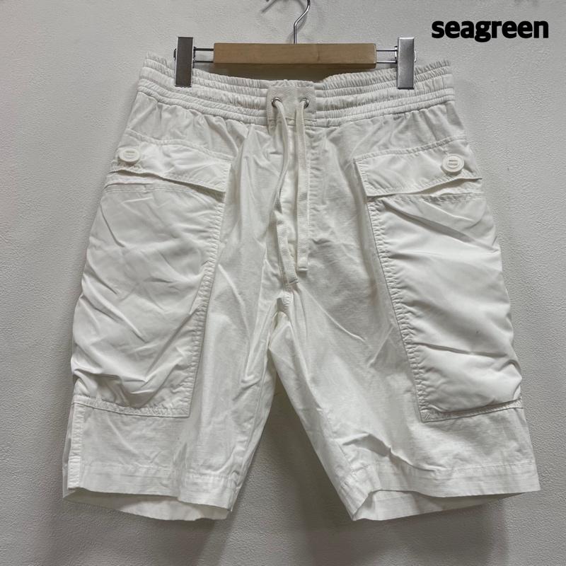 シーグリーン Seagreen パンツ ショートパンツ Seagreen ハーフパンツ カーゴ ショーツ MSG17S5006 2 無地 白 / ホワイト / white メンズ USED 古着 中古 50105523