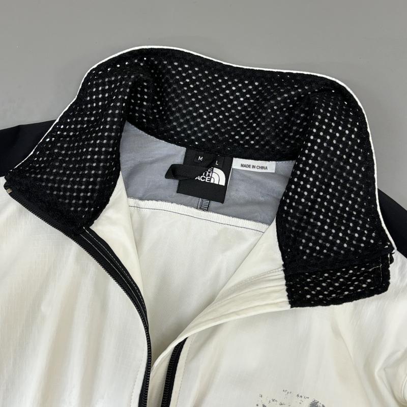 ザノースフェイス THE NORTH FACE ジャケット、上着 ジャンパー、ブルゾン サンプル品 スタンドカラー ナイロン アウトドア L 白 / ホワイト / white X 黒 / ブラック / black メンズ USED 古着 中古 50105645
