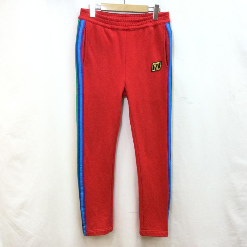 ＵＳＥＤ古着 USED/古着 ボトムス ボトムス XANDER ZHOU ザンダーゾウ トラックパンツ スウェットパンツ コットン サイズ48 M 赤 / レッド / red メンズ USED 古着 中古 50106174