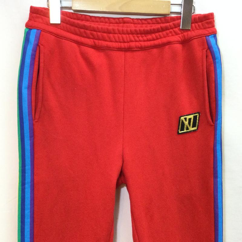 ＵＳＥＤ古着 USED/古着 ボトムス ボトムス XANDER ZHOU ザンダーゾウ トラックパンツ スウェットパンツ コットン サイズ48 M 赤 / レッド / red メンズ USED 古着 中古 50106174
