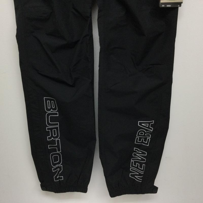 ニューエラ NEW ERA ボトムス ボトムス 12550845 BORTON GORE-TEX PORTAL PANT ゴアテックス ポータル パンツ タグ付き S ロゴ、文字 黒 / ブラック / black X 白 / ホワイト / white メンズ USED 古着 中古 50106300