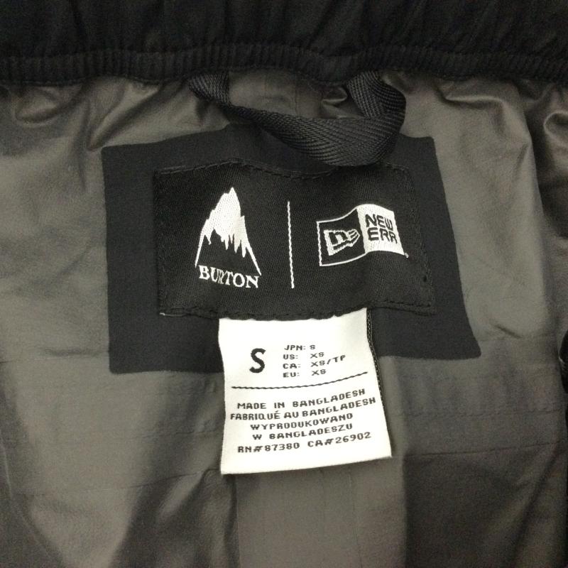 ニューエラ NEW ERA ボトムス ボトムス 12550845 BORTON GORE-TEX PORTAL PANT ゴアテックス ポータル パンツ タグ付き S ロゴ、文字 黒 / ブラック / black X 白 / ホワイト / white メンズ USED 古着 中古 50106300