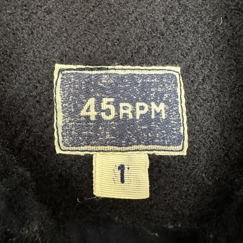 フォーティーファイブアールピーエム 45RPM ジャケット、上着 ジャンパー、ブルゾン 襟ボア ウール ジャケット 1 紺 / ネイビー / navy レディース USED 古着 中古 50106966