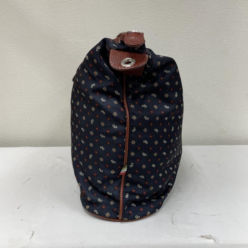 オロビアンコ Orobianco ショルダーバッグ ショルダーバッグ ショルダー バッグ ハンドバッグ 総柄 小紋柄 レザー ロゴ 刻印 2way 総柄 X ロゴ、文字 茶 / ブラウン / brown X 紺 / ネイビー / navy レディース USED 古着 中古 50107130