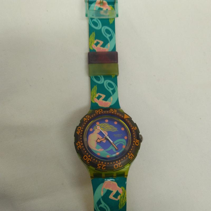 スウォッチ Swatch 腕時計 アナログ（クォーツ式） SCUBA200 マーメイド アナログ 腕時計 - マルチカラー / マルチカラー / multicolor メンズ USED 古着 中古 50107160