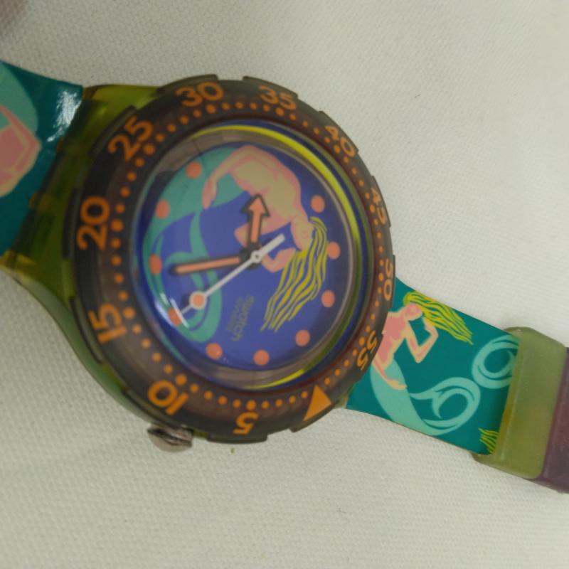 スウォッチ Swatch 腕時計 アナログ（クォーツ式） SCUBA200 マーメイド アナログ 腕時計 - マルチカラー / マルチカラー / multicolor メンズ USED 古着 中古 50107160