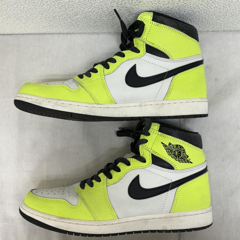 ナイキ NIKE スニーカー スニーカー 555088-702 AIR JORDAN 1 RETRO HIGH OG エアジョーダン レトロ ハイ 27.5cm メンズ USED 古着 中古 50107258