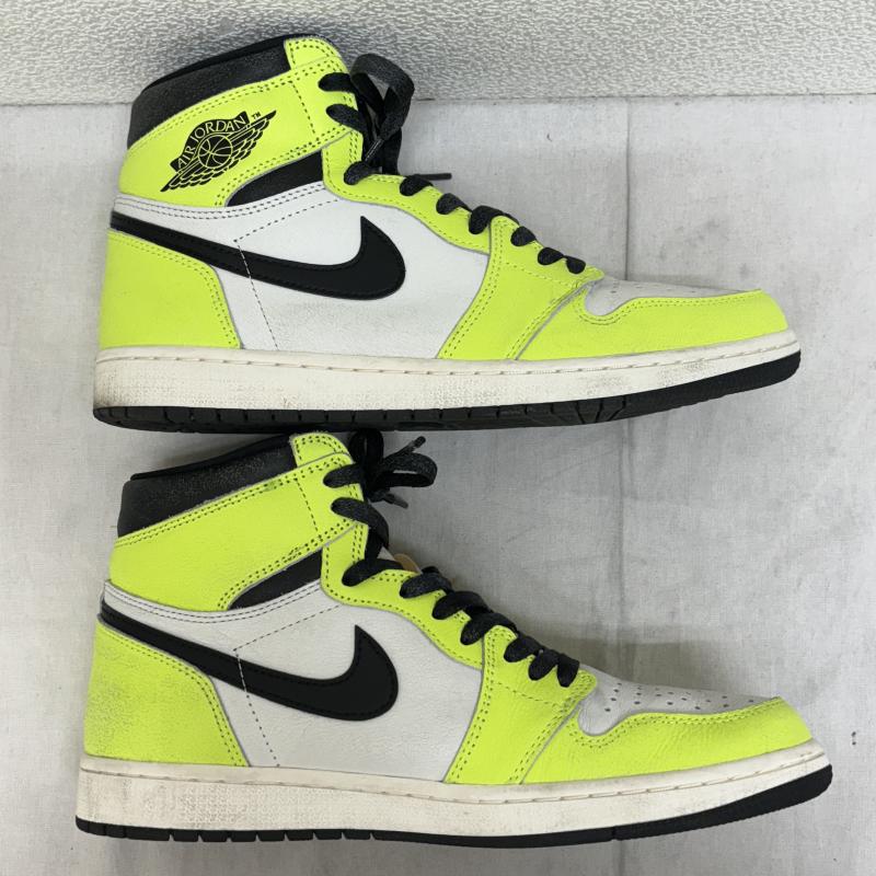 ナイキ NIKE スニーカー スニーカー 555088-702 AIR JORDAN 1 RETRO HIGH OG エアジョーダン レトロ ハイ 27.5cm メンズ USED 古着 中古 50107258