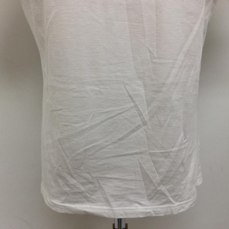 アンブッシュ AMBUSH Tシャツ 半袖 フロント デカマジックテープ付 半袖Tシャツ ワッペン欠損 M 無地 白 / ホワイト / white X 黒 / ブラック / black メンズ USED 古着 中古 50107332