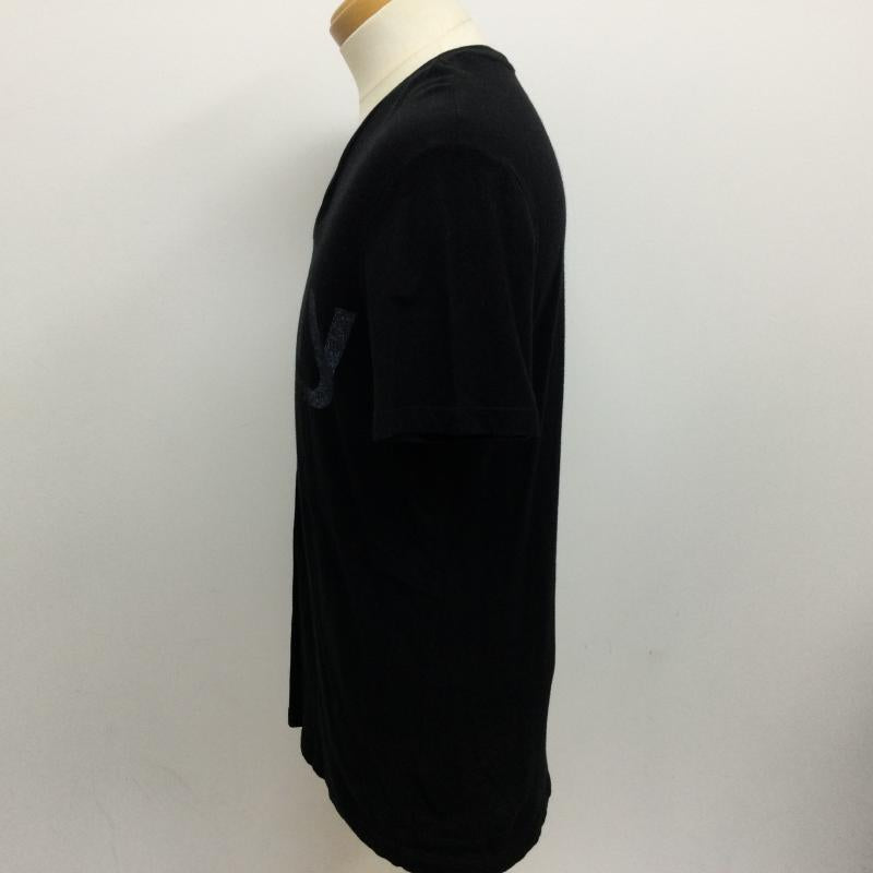 アルマーニエクスチェンジ ARMANI EXCHANGE Tシャツ 半袖 Vネック ロゴプリント 半袖Tシャツ M ロゴ、文字 黒 / ブラック / black メンズ USED 古着 中古 50107547