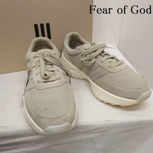 フィアーオブゴッド Fear of God スニーカー スニーカー ATHLETICS adidas Los Angeles Runner Sesame Cloud White IF1758 29.0cm 灰 / グレー / gray メンズ USED 古着 中古 50107844