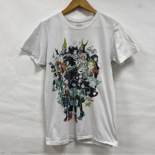 古着 USED Tシャツ 半袖 僕のヒーローアカデミア MY HERO ACADEMIA ヒロアカ アニメ キャラクター Tシャツ S S ロゴ、文字 X プリント X キャラクター 白 / ホワイト / white メンズ USED 古着 中古 50107915