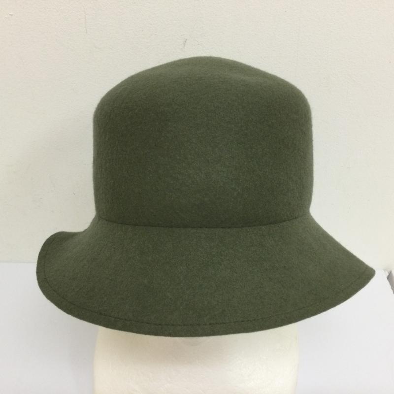 カシラ CA4LA 帽子 ハット TAM02553 FELT BUCKET HAT ウール フェルト バスケット ハット 無地 カーキオリーブ / カーキオリーブ / メンズ USED 古着 中古 50108007
