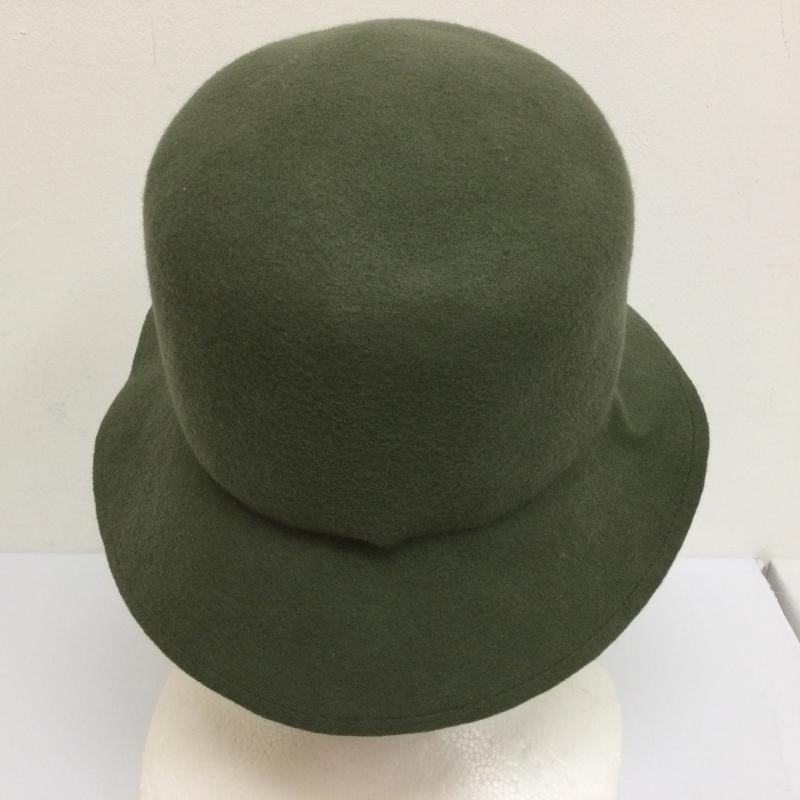 カシラ CA4LA 帽子 ハット TAM02553 FELT BUCKET HAT ウール フェルト バスケット ハット 無地 カーキオリーブ / カーキオリーブ / メンズ USED 古着 中古 50108007