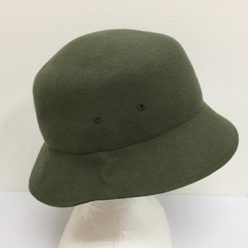 カシラ CA4LA 帽子 ハット TAM02553 FELT BUCKET HAT ウール フェルト バスケット ハット 無地 カーキオリーブ / カーキオリーブ / メンズ USED 古着 中古 50108007
