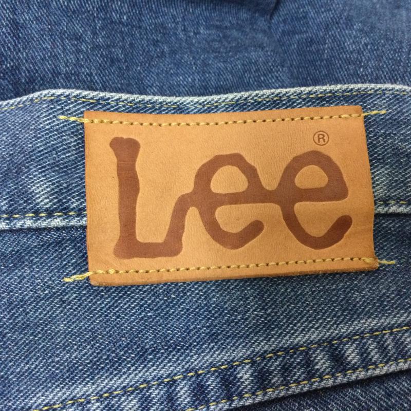 リー Lee パンツ デニム、ジーンズ LL2612 スタンダード ワードローブ ルー二ー テーパード デニムパンツ XXS 無地 インディゴ / インディゴ / Indigo レディース USED 古着 中古 50108065