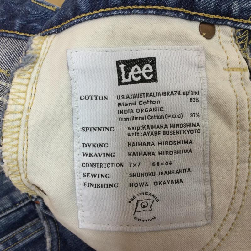 リー Lee パンツ デニム、ジーンズ LL2612 スタンダード ワードローブ ルー二ー テーパード デニムパンツ XXS 無地 インディゴ / インディゴ / Indigo レディース USED 古着 中古 50108065
