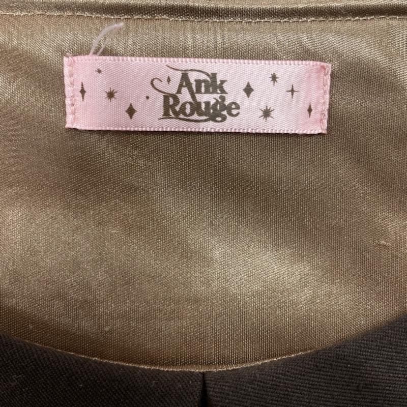 アンクルージュ ANKROUGE ワンピース ひざ丈スカート Ank Rouge アンクルージュ 長袖 ミニ丈ワンピース チェック 花柄 ANK123A チェック X 花柄 ベージュ / ベージュ / beige X オフホワイト / オフホワイト / X 茶 / ブラウン / brown X 桃 / ピンク / pink レディース USED 古着 中古 50108204
