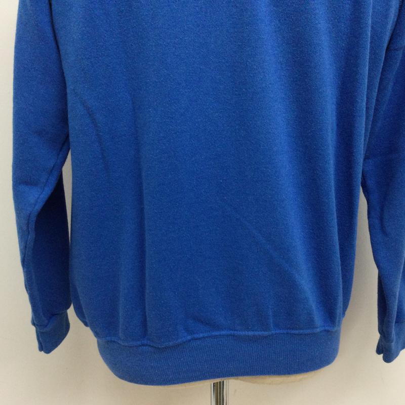 ヘインズ HANES トレーナー 長袖 80年代 USA製 Hanes サークル プリント スウェット ヴィンテージ トレーナー M プリント 青 / ブルー / blue メンズ USED 古着 中古 50108234