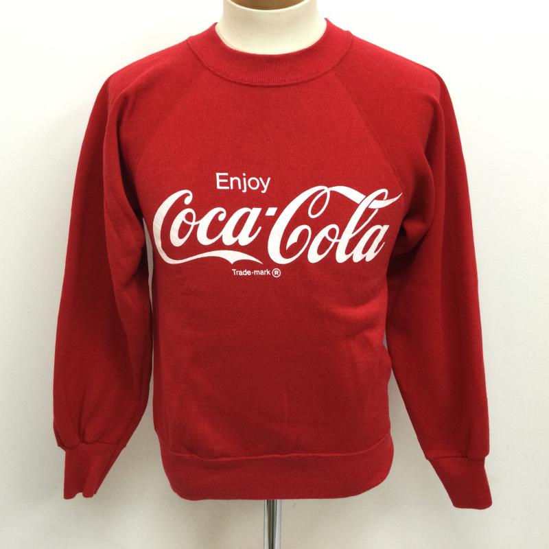 古着 USED トレーナー 長袖 ULTRA SWEATS 90 s USA製 ラグランスリーブ スウエット Coca cola ロゴプリント ヴィンテージ トレーナー S ロゴ、文字 茶 / ブラウン / brown メンズ USED 古着 中古 50108414