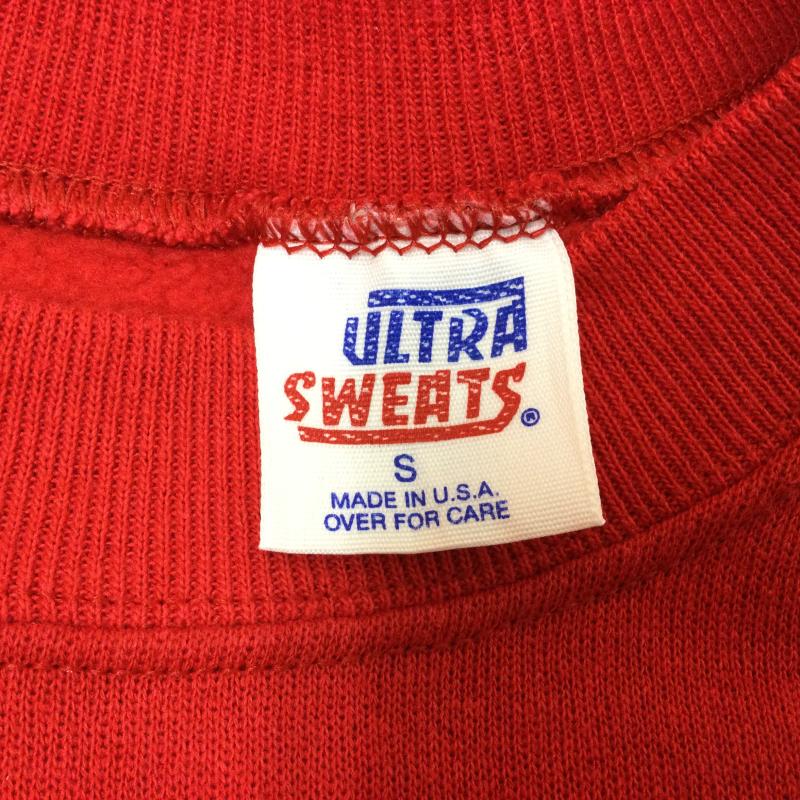 古着 USED トレーナー 長袖 ULTRA SWEATS 90 s USA製 ラグランスリーブ スウエット Coca cola ロゴプリント ヴィンテージ トレーナー S ロゴ、文字 茶 / ブラウン / brown メンズ USED 古着 中古 50108414