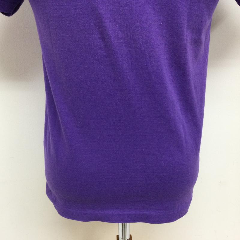 ヘインズ HANES Tシャツ 半袖 90’s USA製 HEAVYWEIGHT 50/50 半袖Tシャツ BROOKWOOD ロゴプリント ヴィンテージ TEE S ロゴ、文字 紫 / パープル / purple メンズ USED 古着 中古 50108419