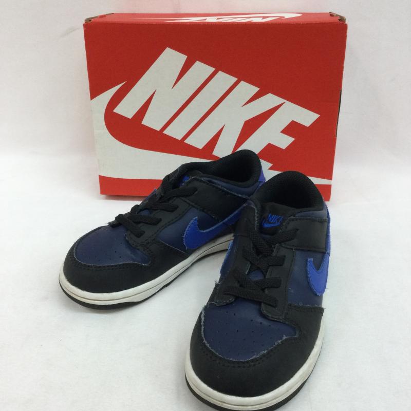ナイキ NIKE スニーカー スニーカー DUNK LOW TD  MIDNIGHT NAVY  DH9761-402 ダンクロー 16.0cm ボーイズ USED 古着 中古 50108535