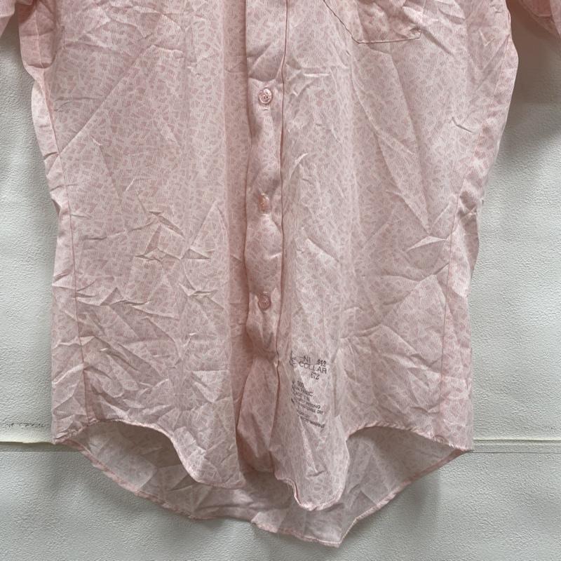 ヴィンテージ VINTAGE シャツ、ブラウス 半袖 SEARS シアーズ 70 s-80 s ボタンシャツ 総柄 MADE IN JAPAN 15 - 総柄 桃 / ピンク / pink メンズ USED 古着 中古 50108646