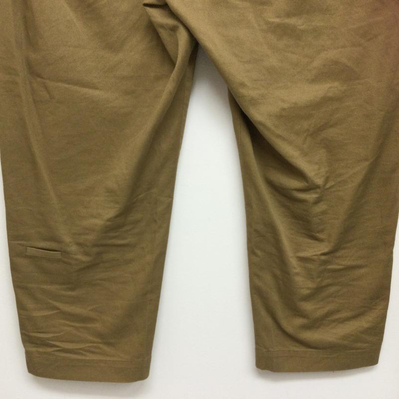 ドゥルカマラ Dulcamara ボトムス ボトムス ヒップ切替 コットンパンツ サイズ1 1 無地 茶 / ブラウン / brown X 緑 / グリーン / green メンズ USED 古着 中古 50108826