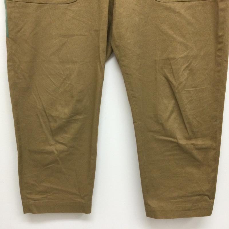 ドゥルカマラ Dulcamara ボトムス ボトムス ヒップ切替 コットンパンツ サイズ1 1 無地 茶 / ブラウン / brown X 緑 / グリーン / green メンズ USED 古着 中古 50108826