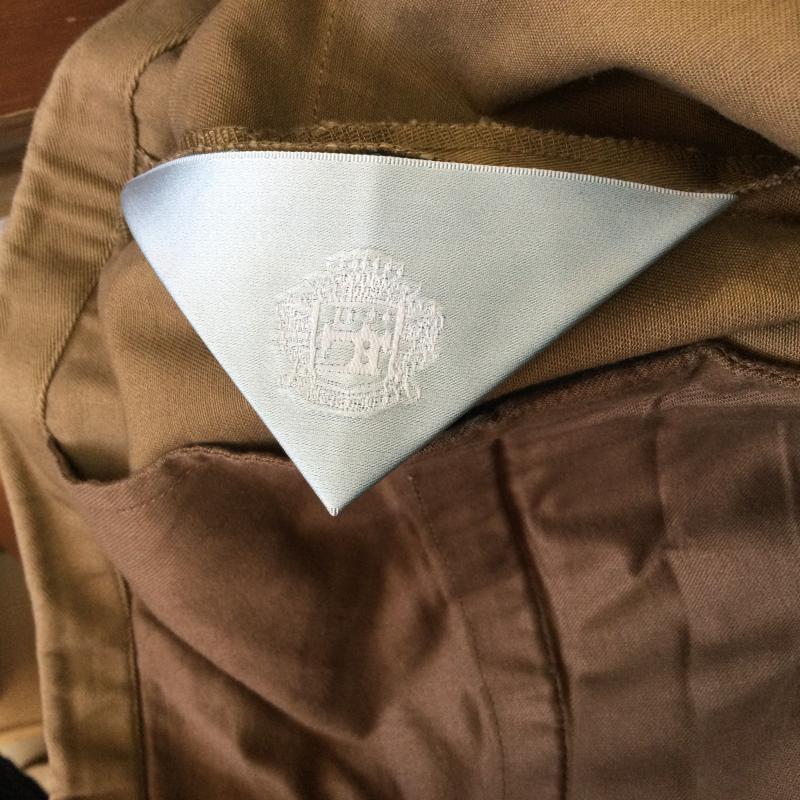 ドゥルカマラ Dulcamara ボトムス ボトムス ヒップ切替 コットンパンツ サイズ1 1 無地 茶 / ブラウン / brown X 緑 / グリーン / green メンズ USED 古着 中古 50108826