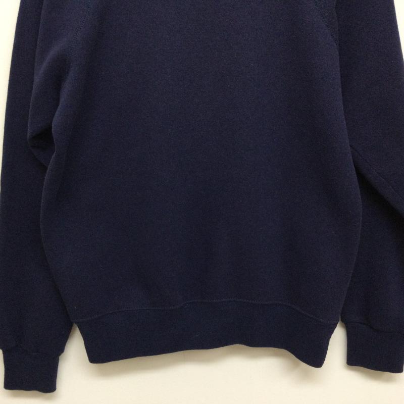 古着 USED トレーナー 長袖 HANCO USA製 90 s ロゴププリント ラグランスウェット ヴィンテージ スウエットトレーナー S ロゴ、文字 紺 / ネイビー / navy メンズ USED 古着 中古 50108905
