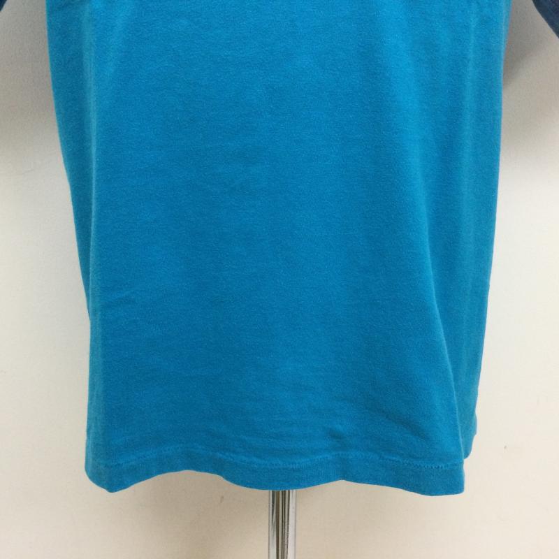 ヘインズ HANES Tシャツ 半袖 90年代 BEEFY-T ヘインズビーフィータグ newyorkロゴ刺繍 半袖Tシャツ ヴィンテージ TEE M ロゴ、文字 青 / ブルー / blue メンズ USED 古着 中古 50108911