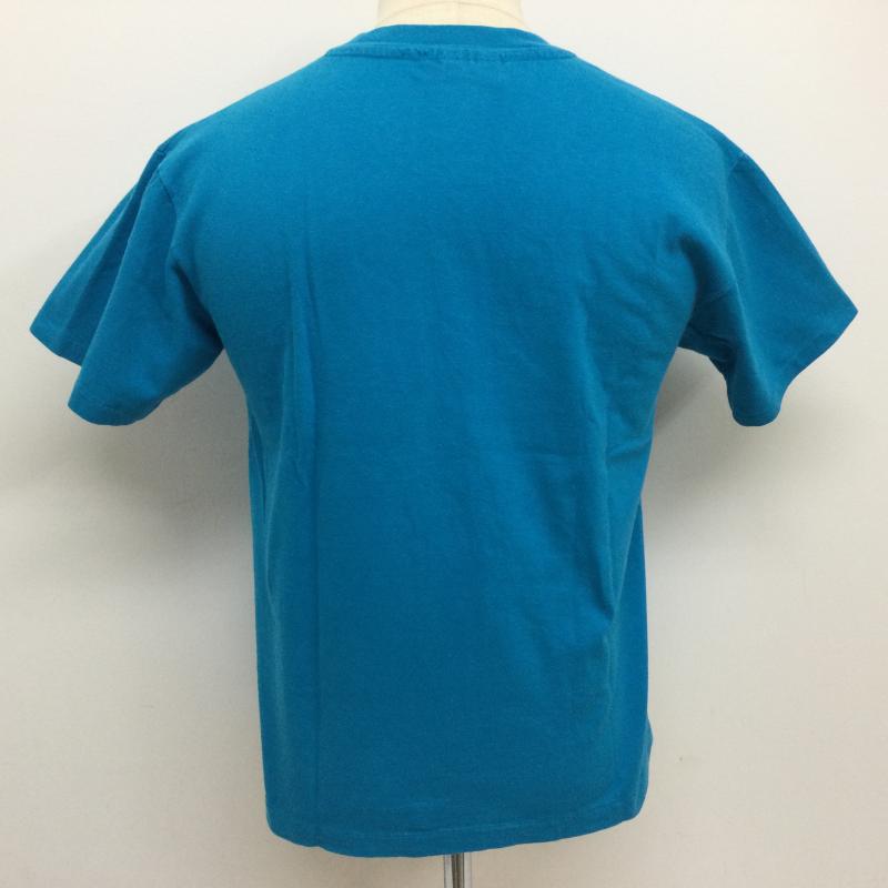 ヘインズ HANES Tシャツ 半袖 90年代 BEEFY-T ヘインズビーフィータグ newyorkロゴ刺繍 半袖Tシャツ ヴィンテージ TEE M ロゴ、文字 青 / ブルー / blue メンズ USED 古着 中古 50108911