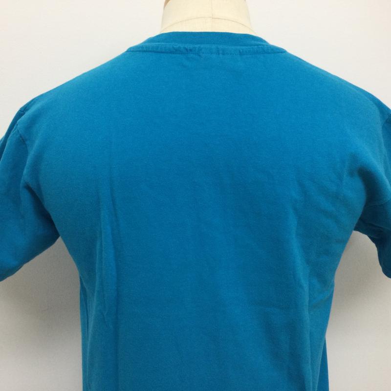 ヘインズ HANES Tシャツ 半袖 90年代 BEEFY-T ヘインズビーフィータグ newyorkロゴ刺繍 半袖Tシャツ ヴィンテージ TEE M ロゴ、文字 青 / ブルー / blue メンズ USED 古着 中古 50108911
